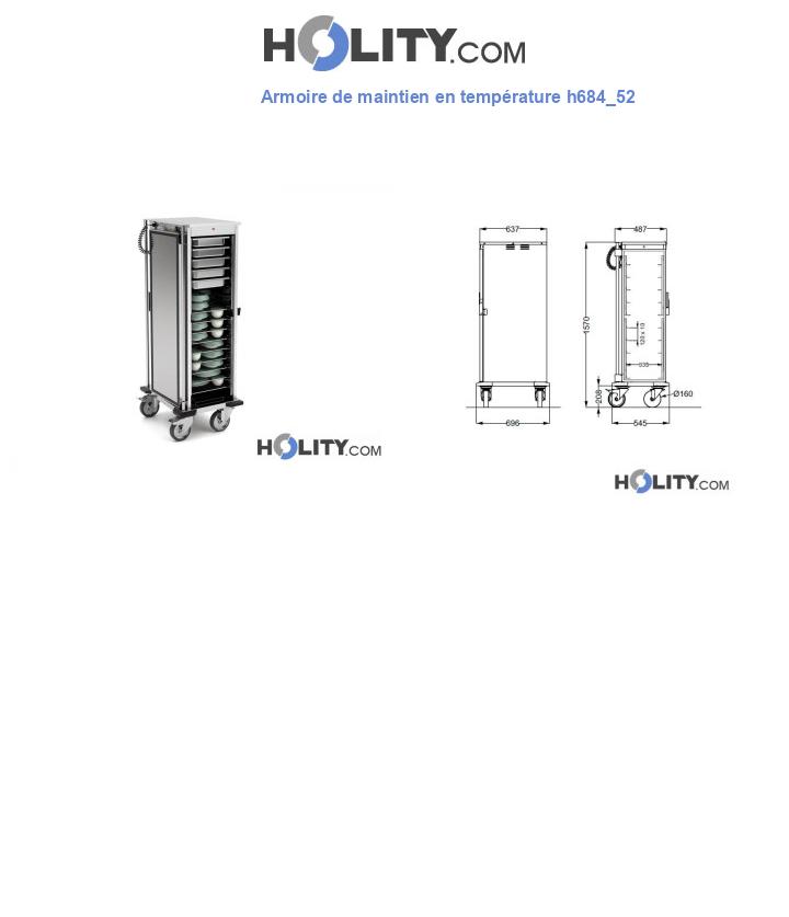 Armoire de maintien en température h684_52