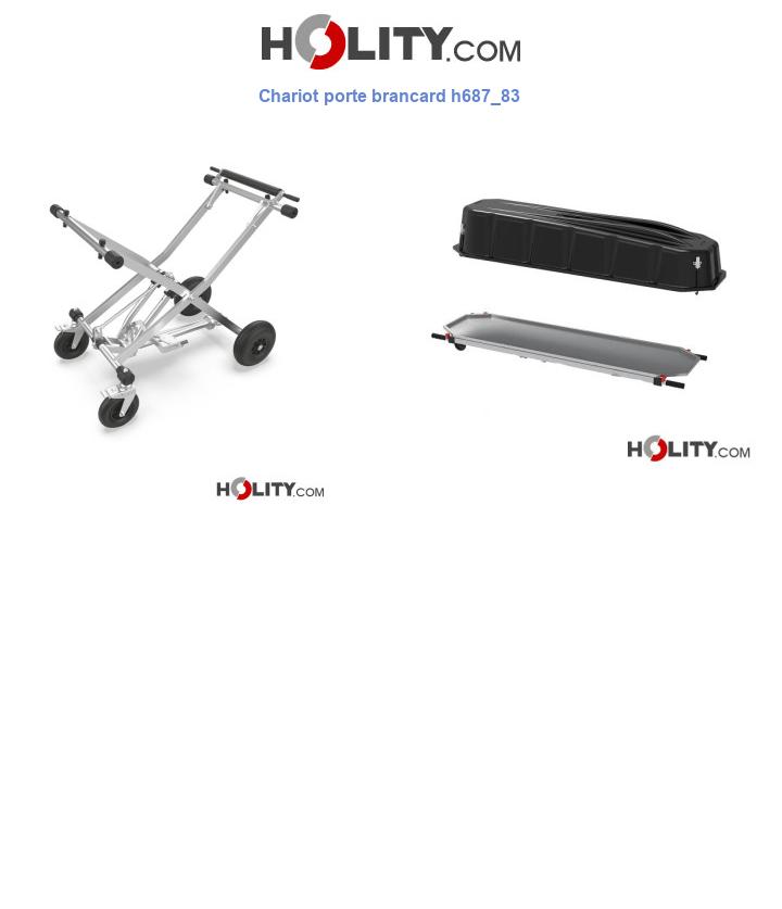 Chariot porte brancard h687_83