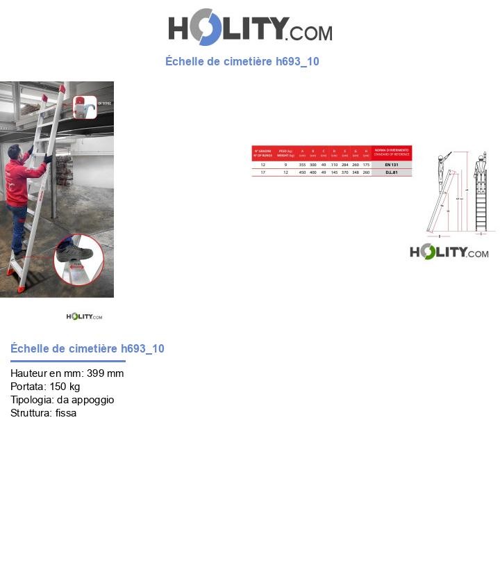 Échelle de cimetière h693_10