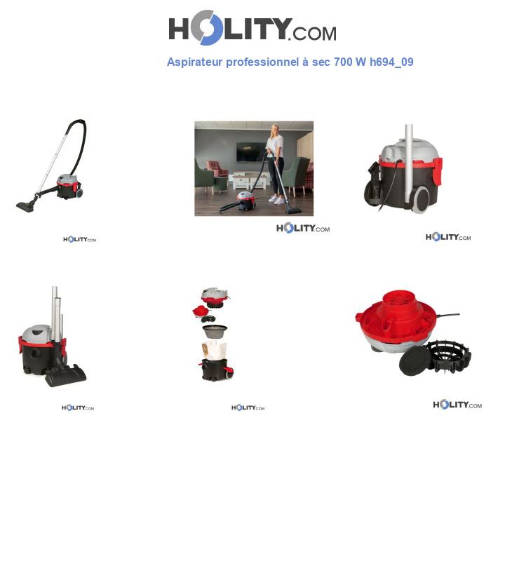 Aspirateur professionnel à sec 700 W h694_09