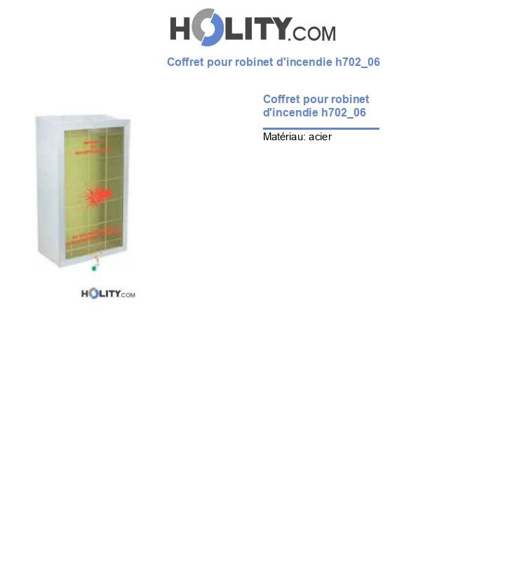 Coffret pour robinet d'incendie h702_06