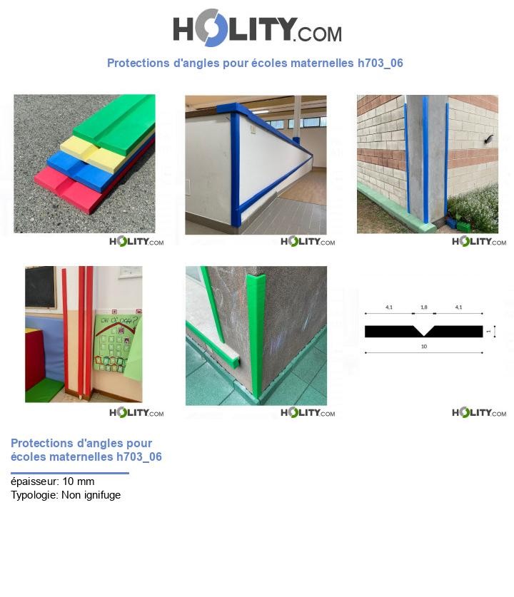 Protections d'angles pour écoles maternelles h703_06