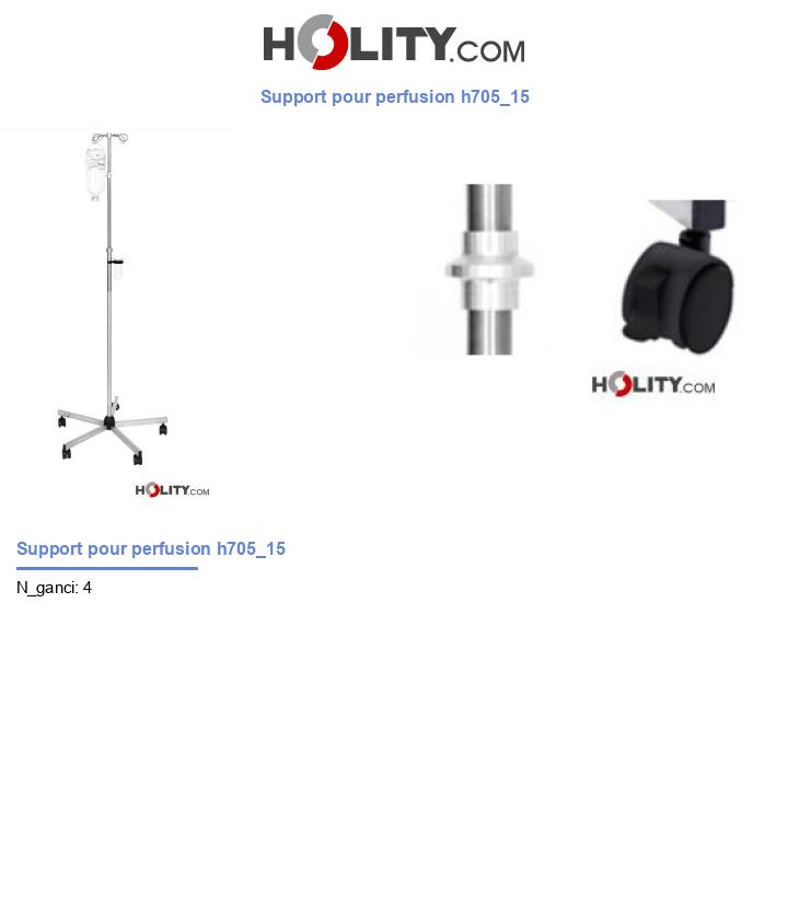 Support pour perfusion h705_15