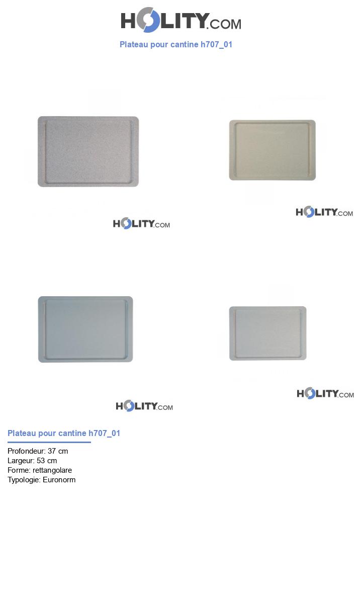 Plateau pour cantine h707_01