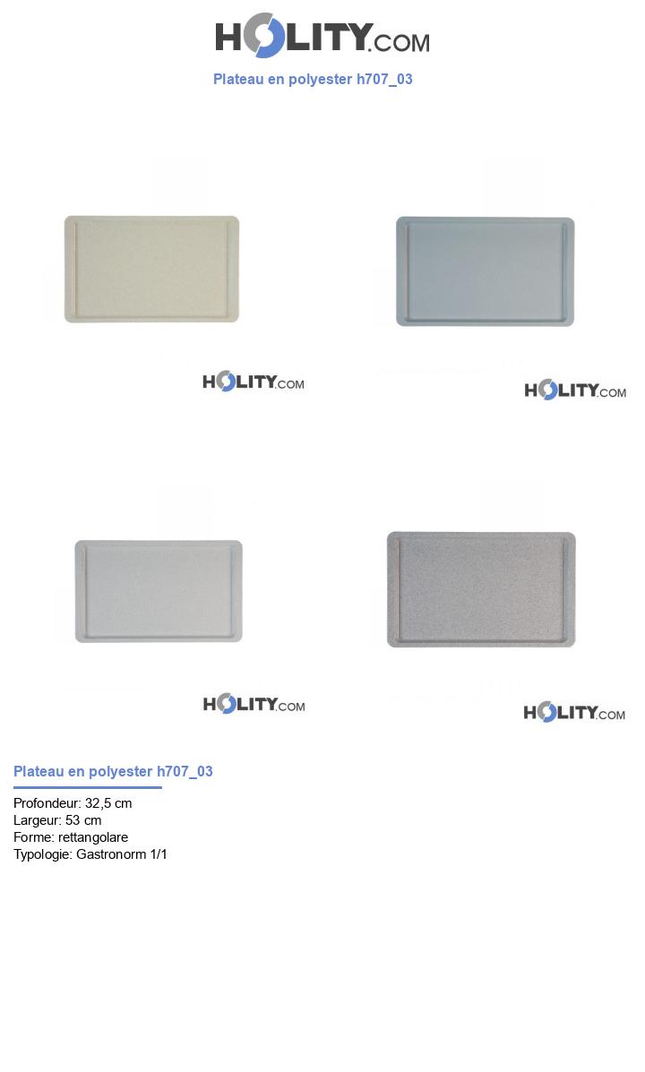 Plateau en polyester h707_03
