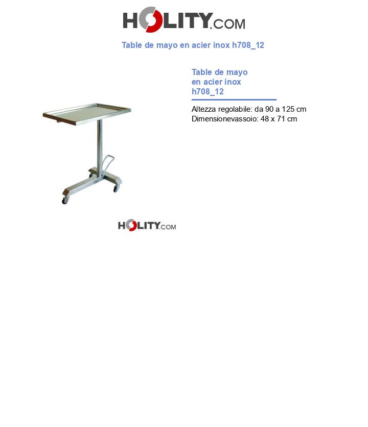 Table de mayo en acier inox h708_12
