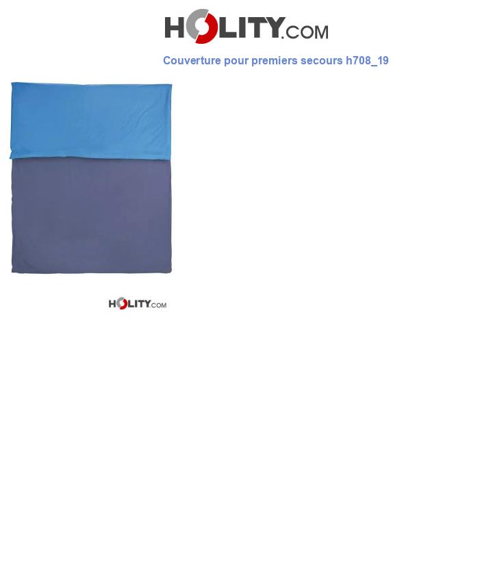 Couverture pour premiers secours h708_19