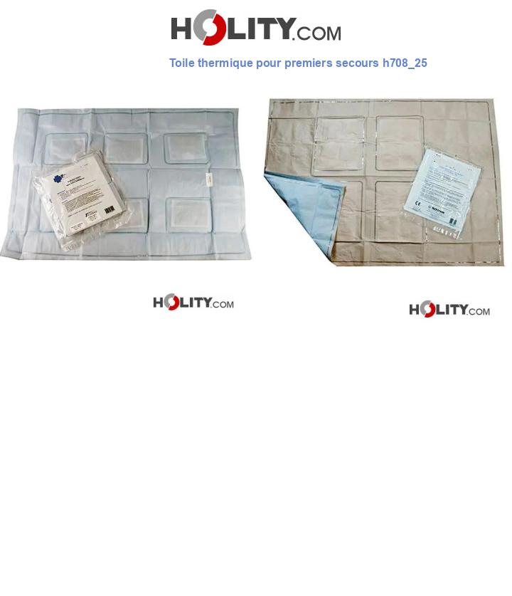 Toile thermique pour premiers secours h708_25