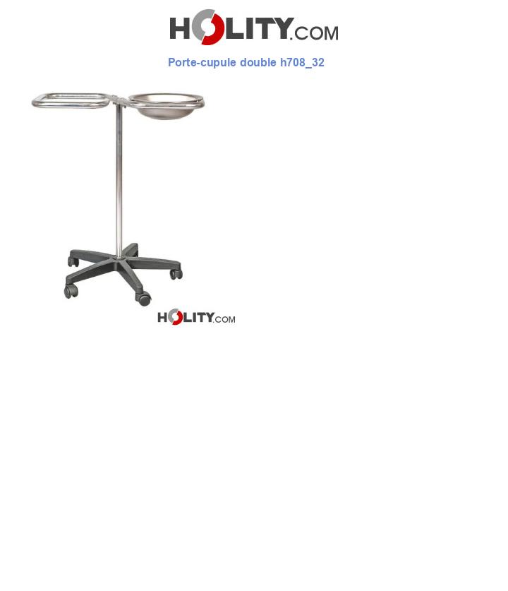Porte-cupule double h708_32