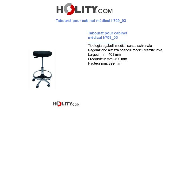 Sgabello per ambulatori medici h709_03