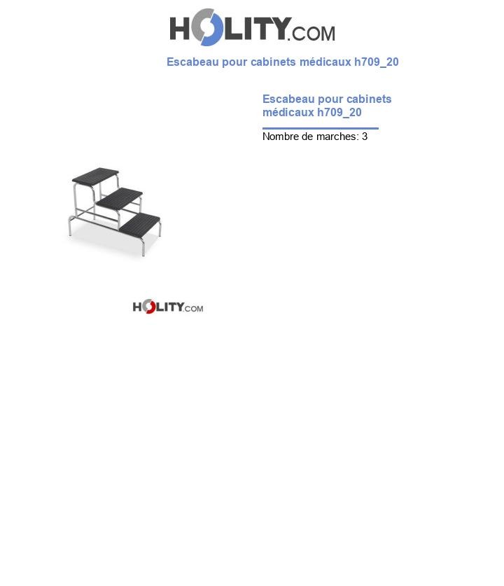 Escabeau pour cabinets médicaux h709_20