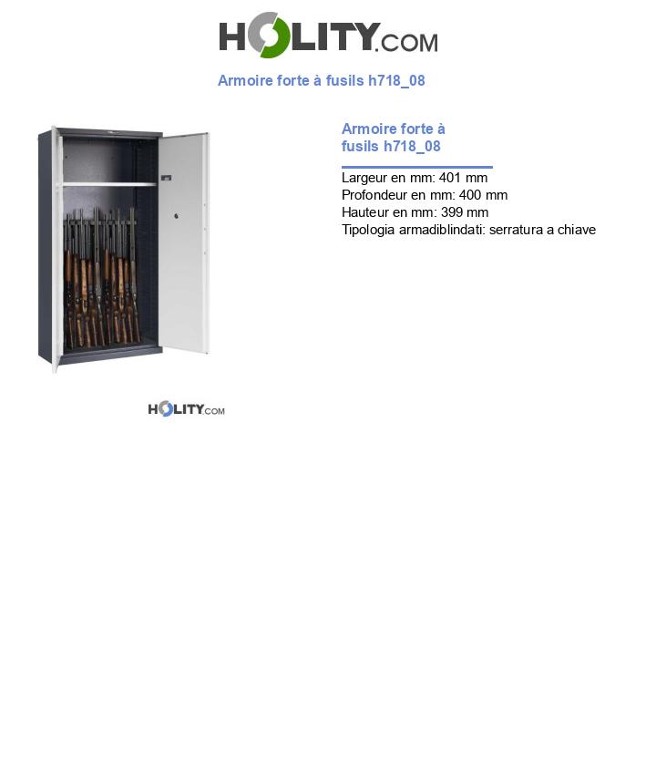 Armoire forte à fusils h718_08
