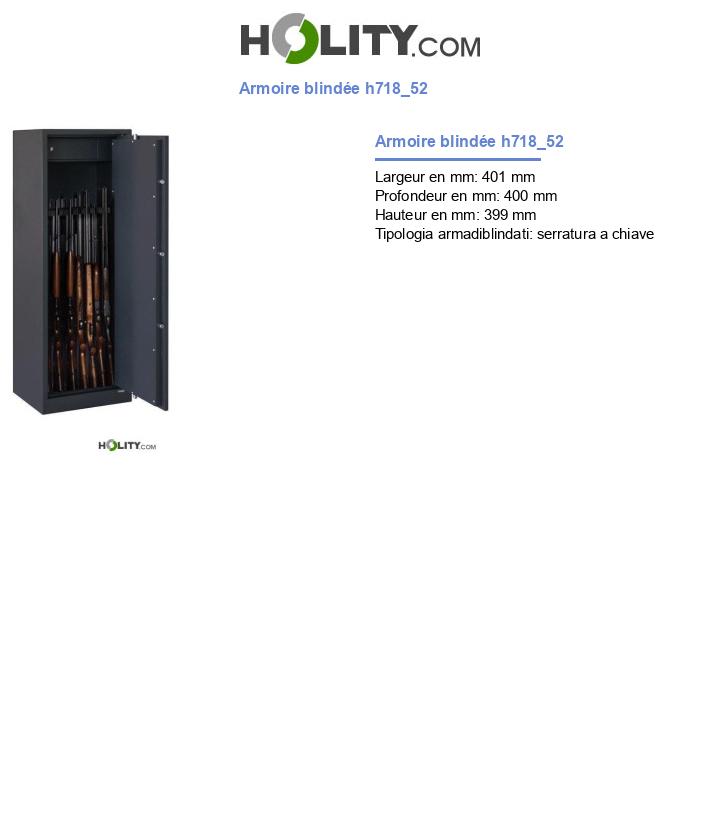 Armoire blindée h718_52