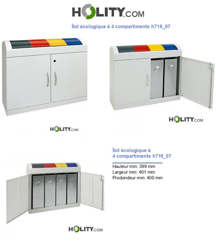 Îlot écologique à 4 compartiments h719_07