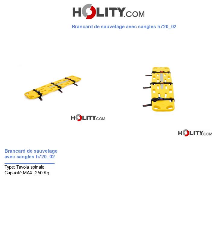 Brancard de sauvetage avec sangles h720_02