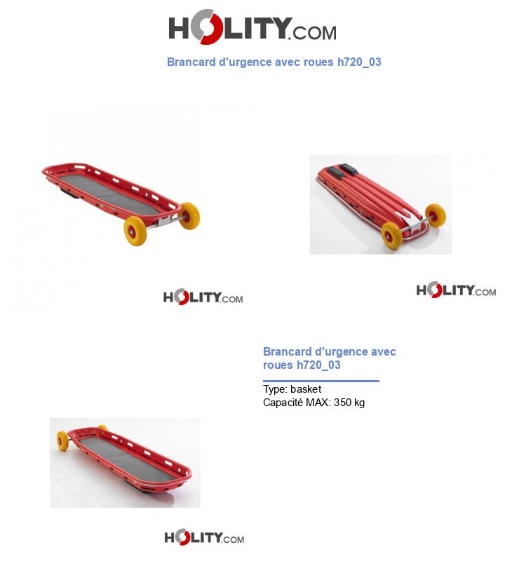 Brancard d'urgence avec roues h720_03