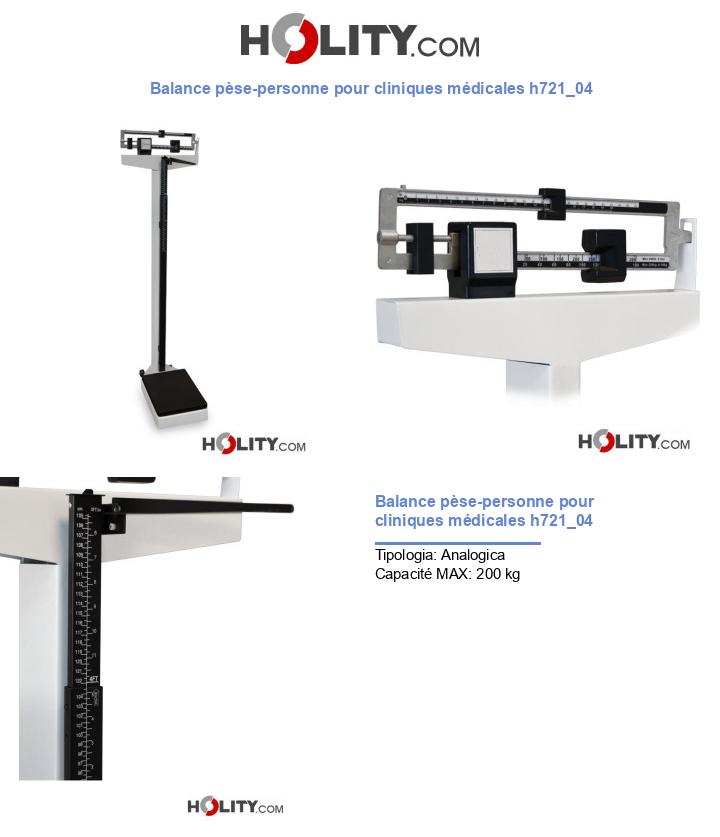 Balance pèse-personne pour cliniques médicales h721_04