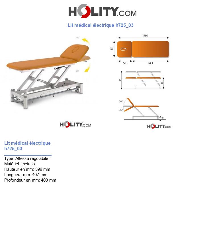 Lit médical électrique h725_03