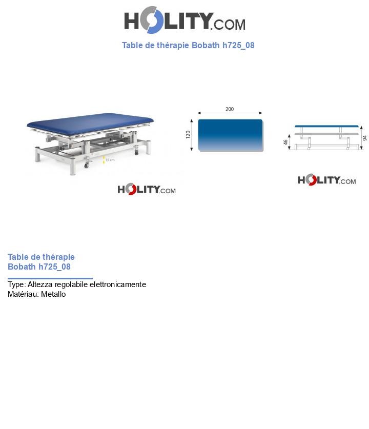Table de thérapie Bobath h725_08