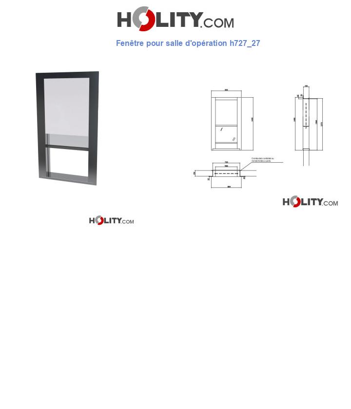 Fenêtre pour salle d'opération h727_27