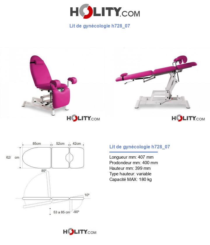 Lit de gynécologie h728_07