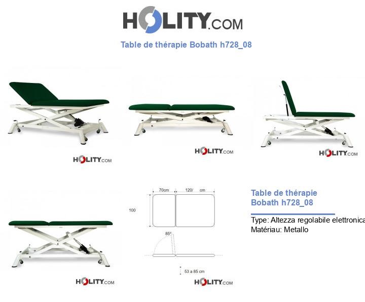 Table de thérapie Bobath h728_08