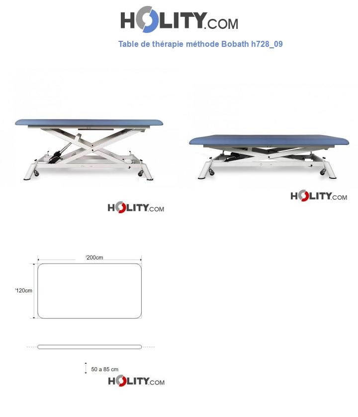Table de thérapie méthode Bobath h728_09