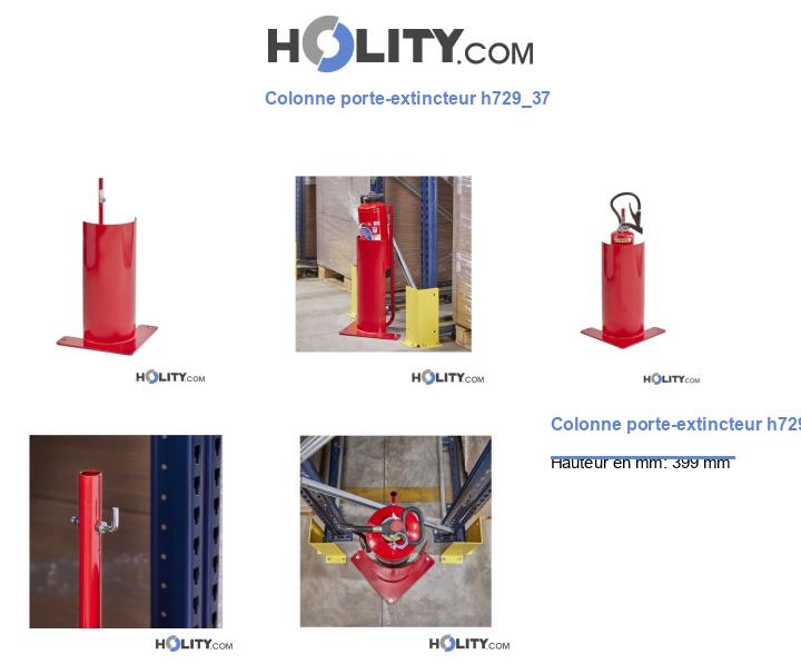 Colonne porte-extincteur h729_37