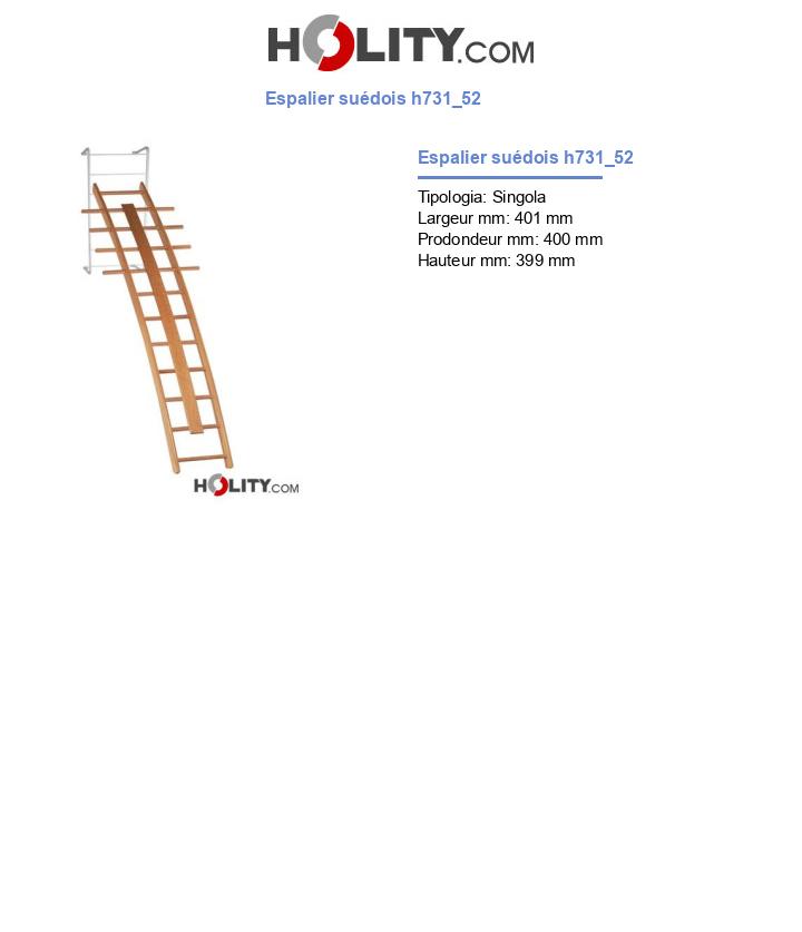 Espalier suédois h731_52