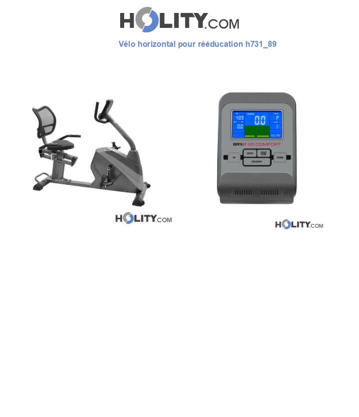 Vélo horizontal pour rééducation h731_89