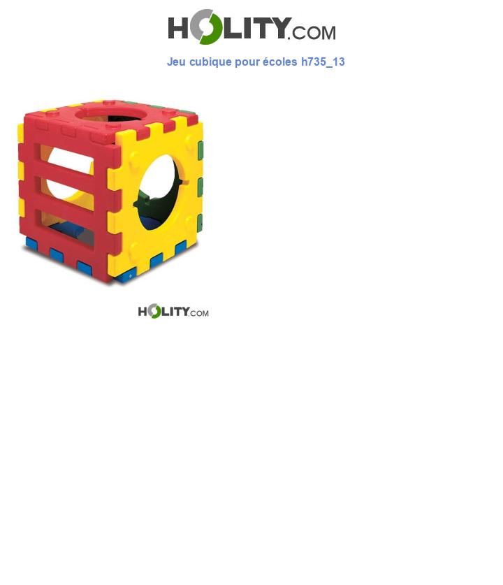 Jeu cubique pour écoles h735_13