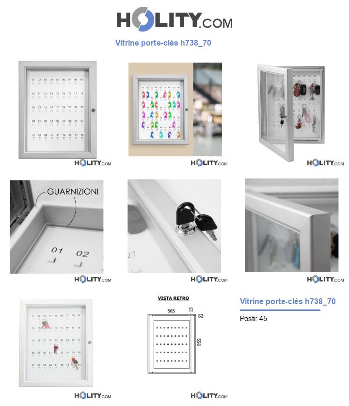 Vitrine porte-clés h738_70