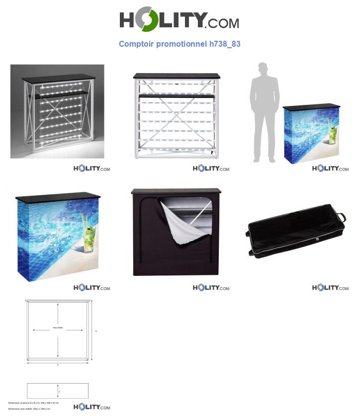 Comptoir promotionnel h738_83