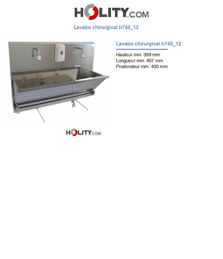 Lavabo chirurgical h740_12