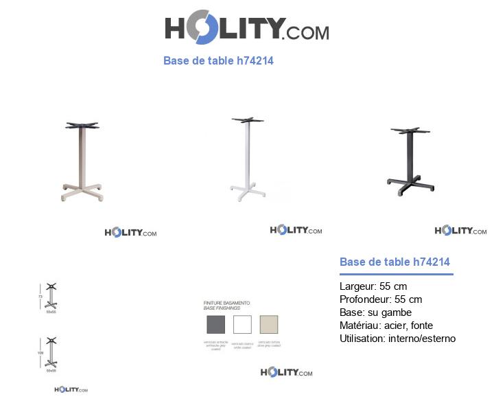 Base de table h74214