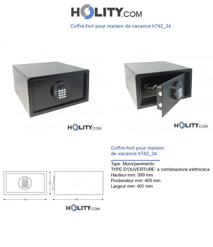 Coffre-fort pour maison de vacance h742_34