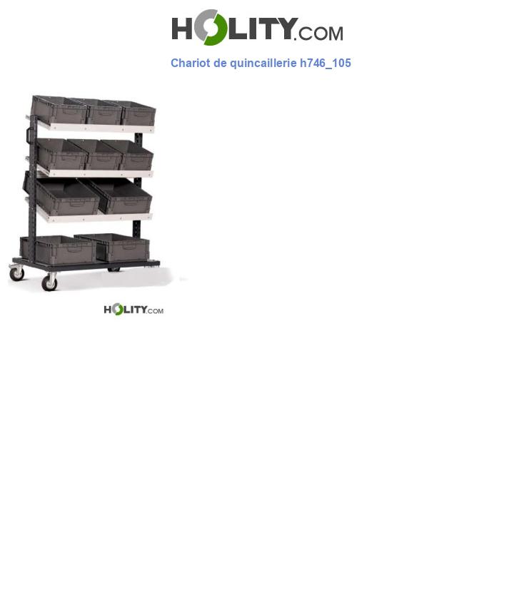 Chariot de quincaillerie h746_105