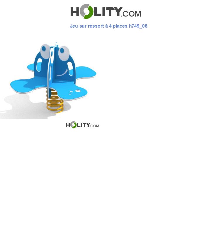 Jeu sur ressort à 4 places h749_06
