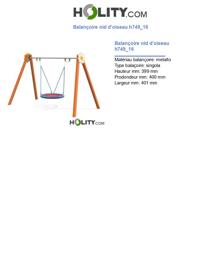 Balançoire nid d'oiseau h749_16