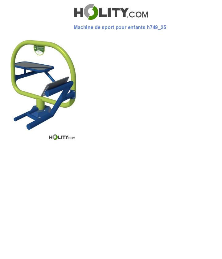 Machine de sport pour enfants h749_25