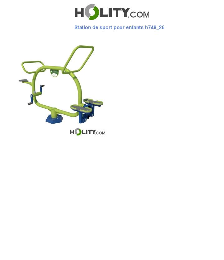 Station de sport pour enfants h749_26