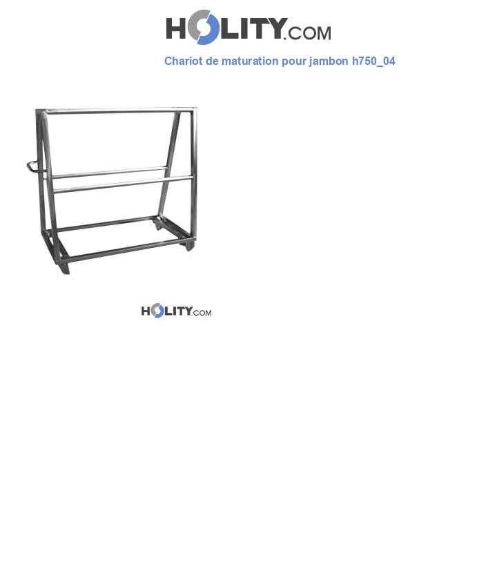 Chariot de maturation pour jambon h750_04
