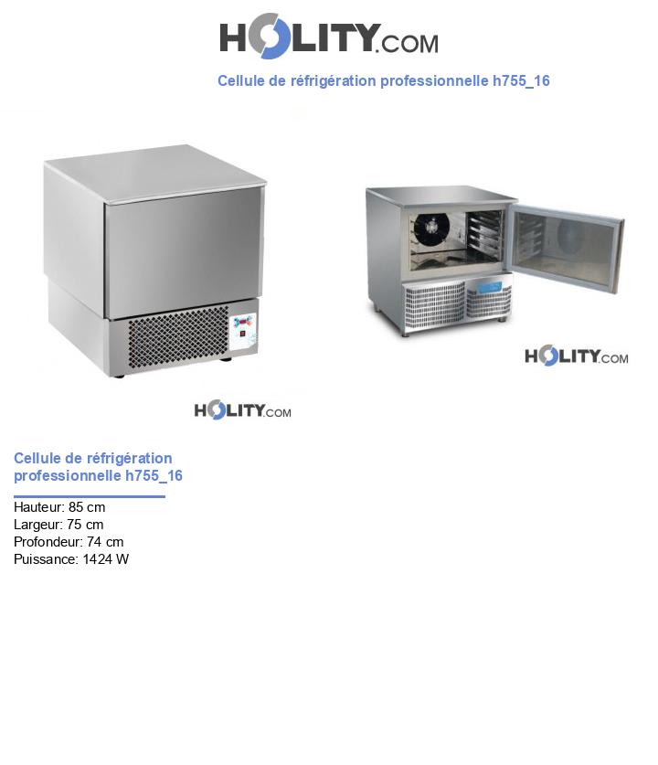 Cellule de réfrigération professionnelle h755_16