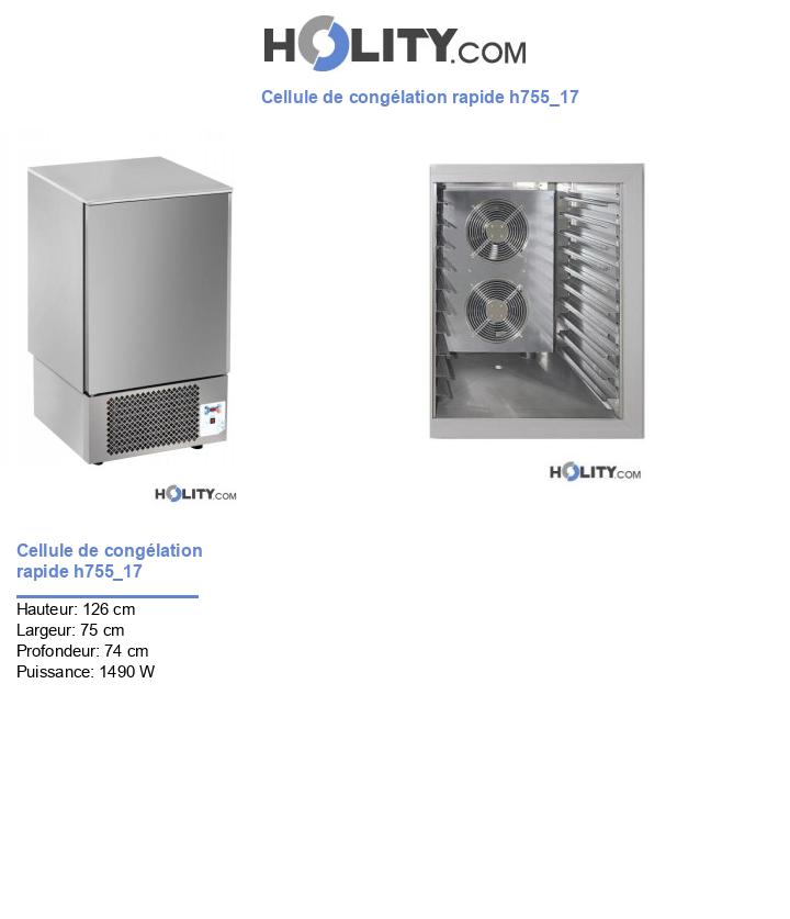 Cellule de congélation rapide h755_17