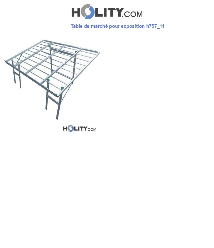 Table de marché pour exposition h757_11