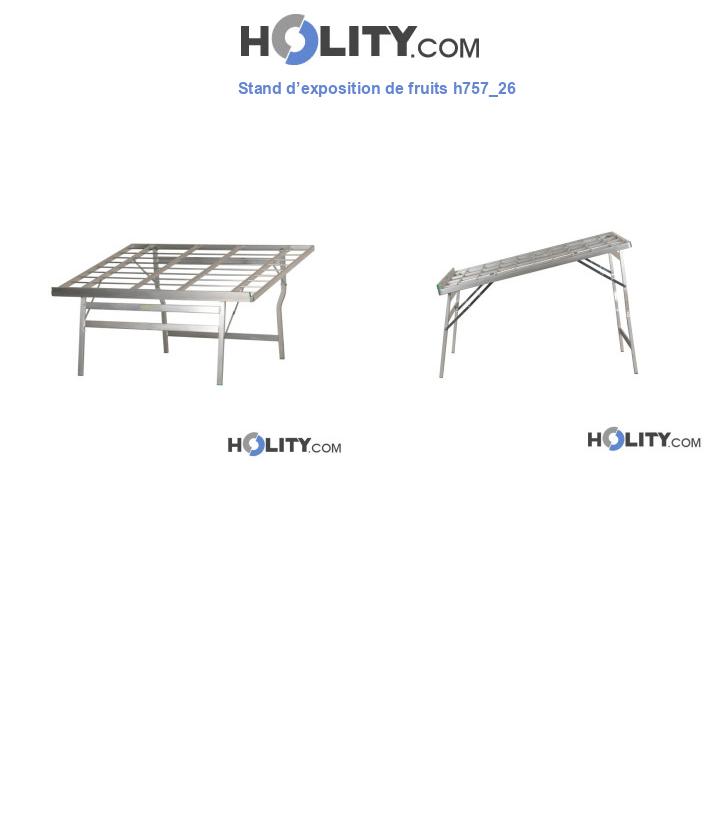 Stand d’exposition de fruits h757_26