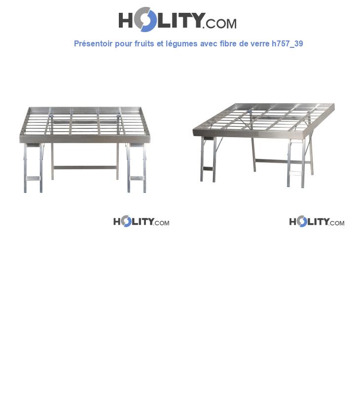 Présentoir pour fruits et légumes avec fibre de verre h757_39