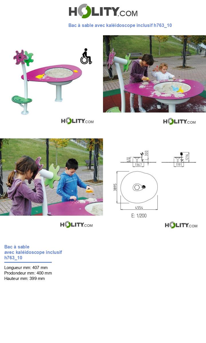 Bac à sable avec kaléidoscope inclusif h763_10