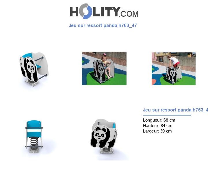 Jeu sur ressort panda h763_47