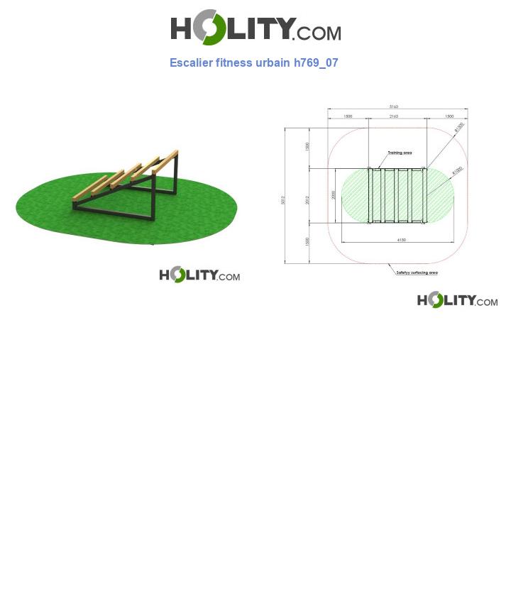 Escalier fitness urbain h769_07